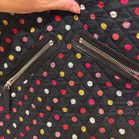 Vera Bradley Vivian Hobo Bag in Havana Dots - Picture 5 of 8